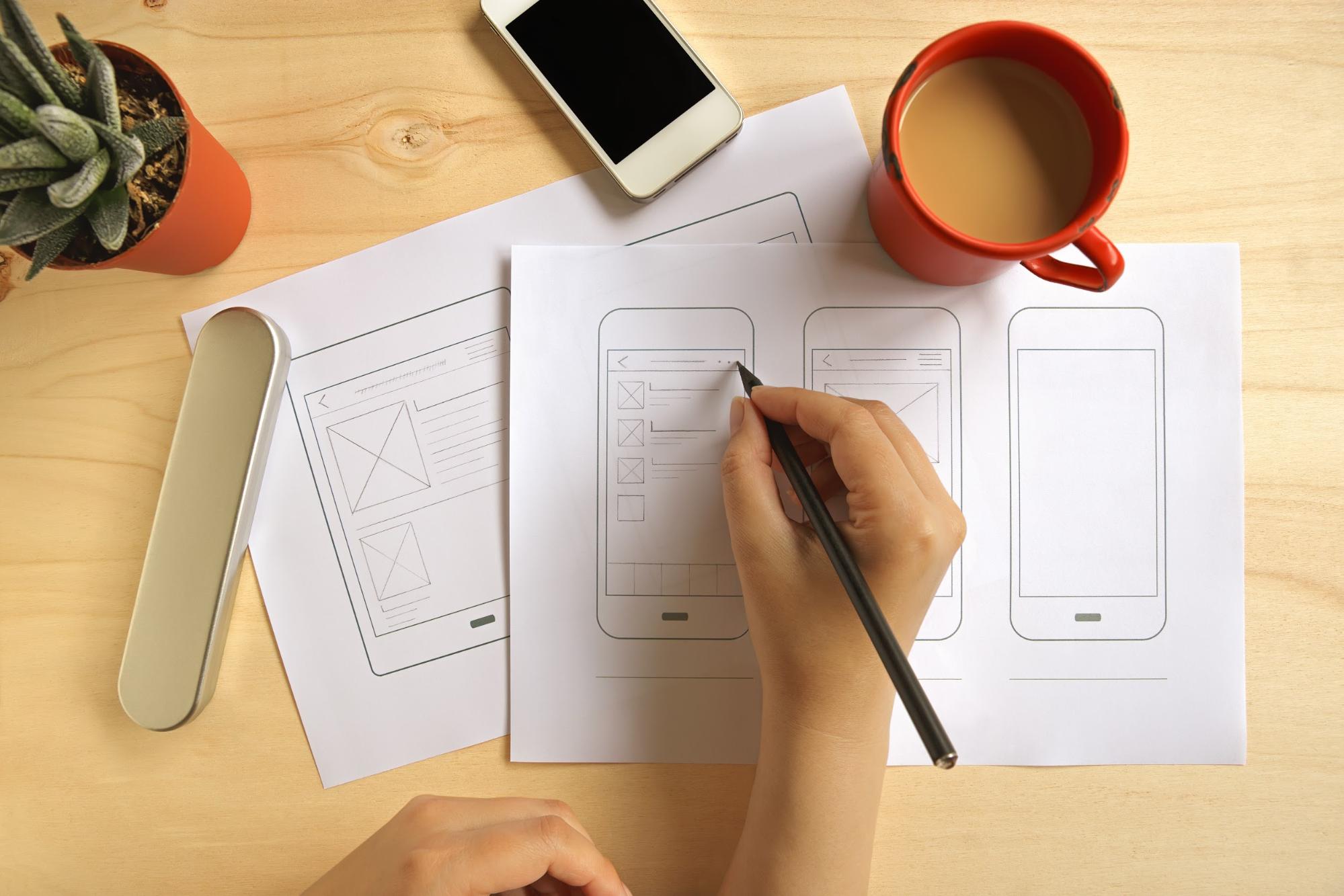 How to Create Mobile App Wireframe